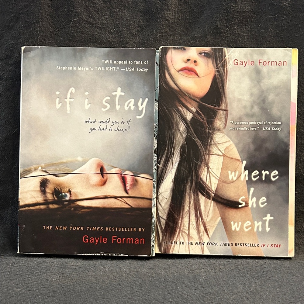 If I Stay/ Where She Went, Gayle Forman, paperback